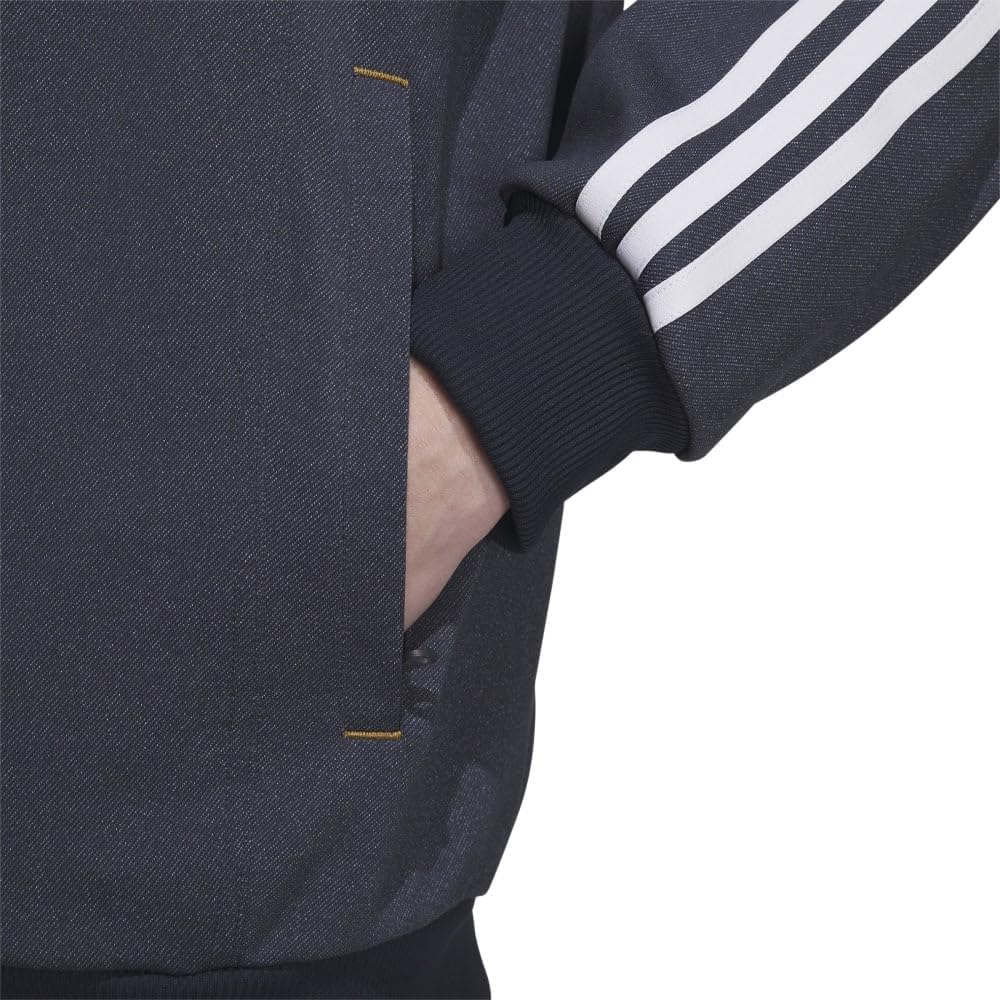 [Adidas] Jersey Top 24/7 Regular Fit Aero Lady Denim Track Top IJM00 Men's
