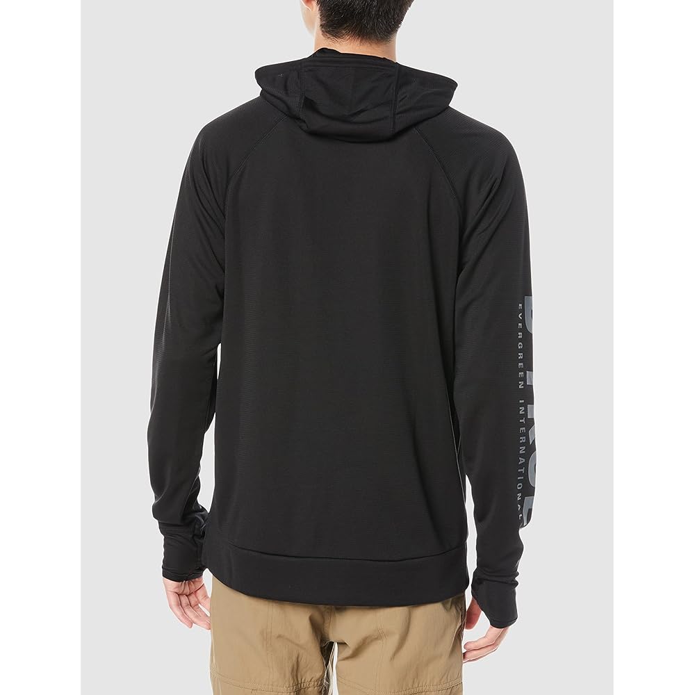 EVERGREEN B-TRUE Sunblock Hoodie LL Black