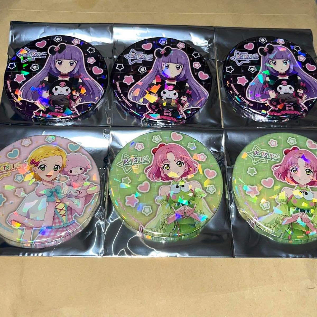 Aikatsu collaboration Sumire Kuromi Hinaki My Sweet Piano Sakura