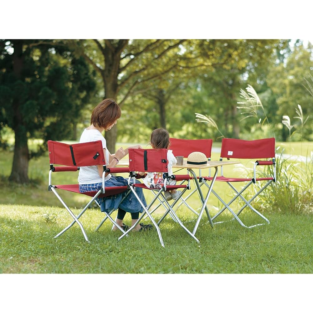 Snow Peak Chair Folding Chair Wide Aluminum Wide Chair Folding Chair Light Outdoor Camping