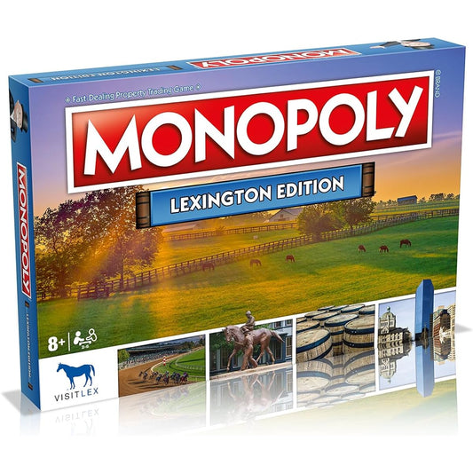 MONOPOLY Board Game - Lexington Edition: Family Board Game for 2-6 Players for Kids and Adults Board Game for Kids Ages 8 and Up For Kids and Adults Perfect for Game Night