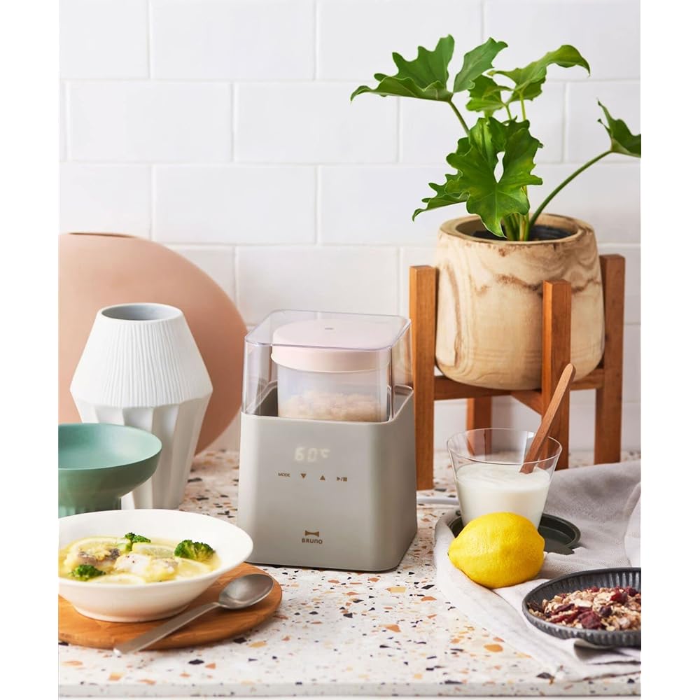 BRUNO Compact Fermentation Maker Beige Others No Size BOE108-ECRU