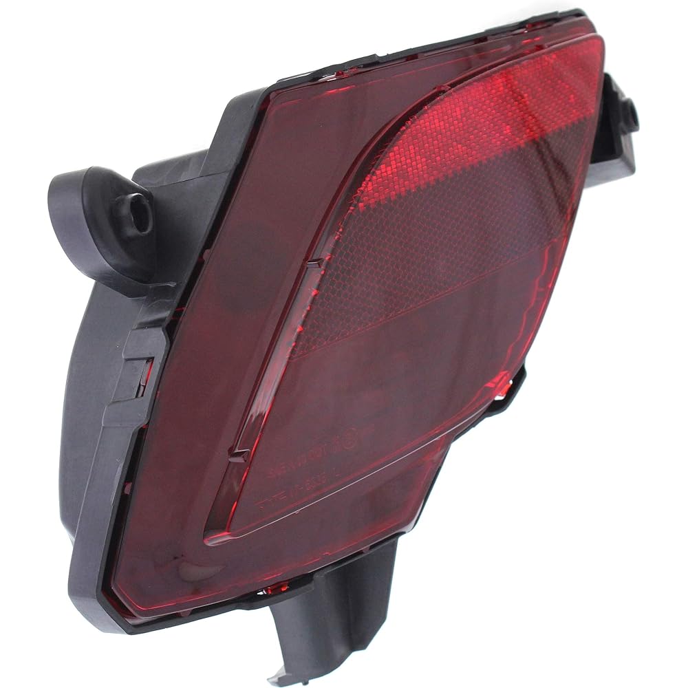 Evan Fischer Rear Bumper Reflector Driver Side Bumper Reflector Compatible with 2013-2016 Mazda CX-5 - MA2830101