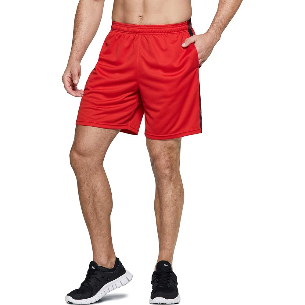 [ATHLIO] Shorts, Men's Training Pants, [UV Protection, Sweat Absorbent, Quick Drying] Pants, Running Wear, Sportswear, Soccer, Futsal, Basketball, Table Tennis