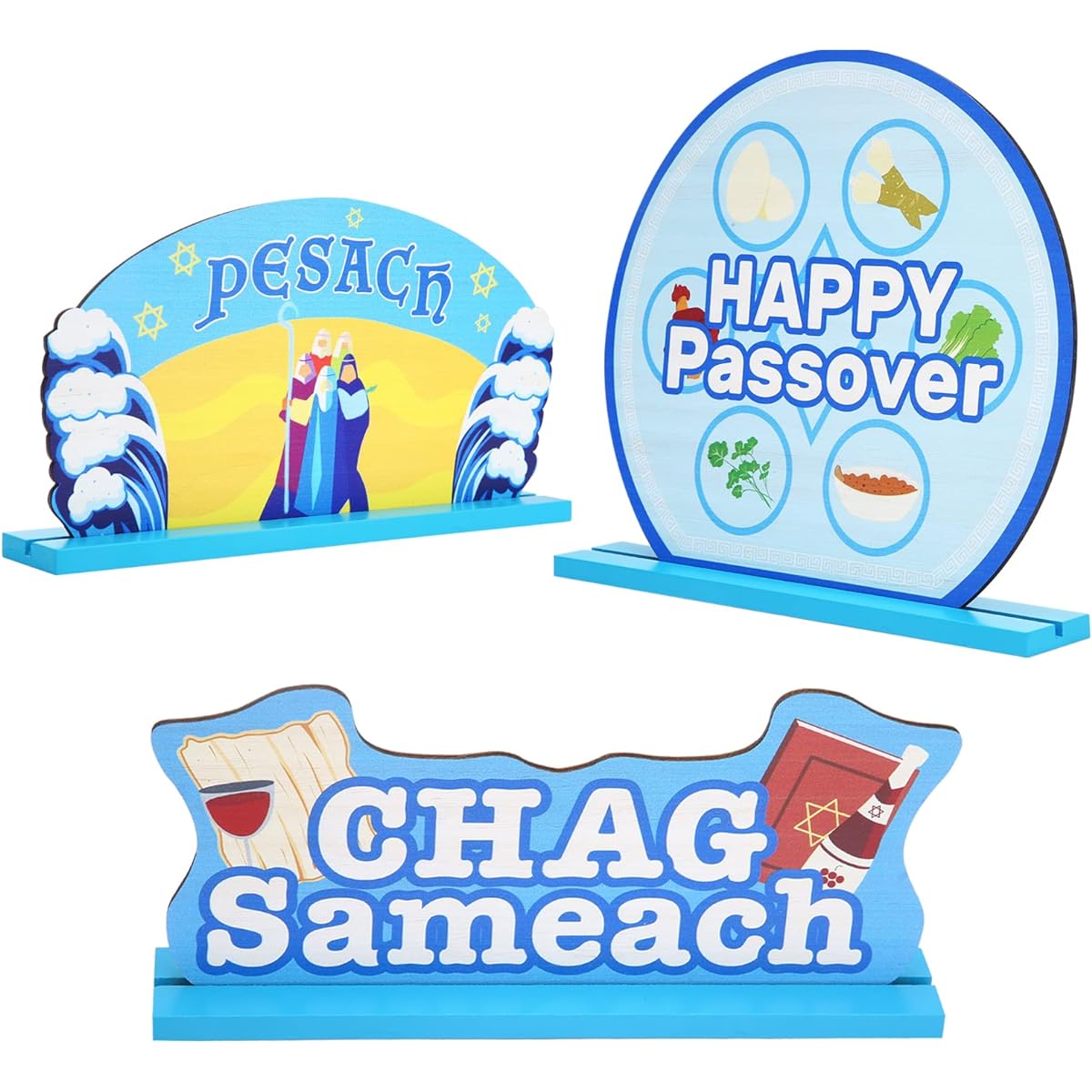 IRCOR Passover Decorations, Passover Table Decorations, Passover Decorations for Home