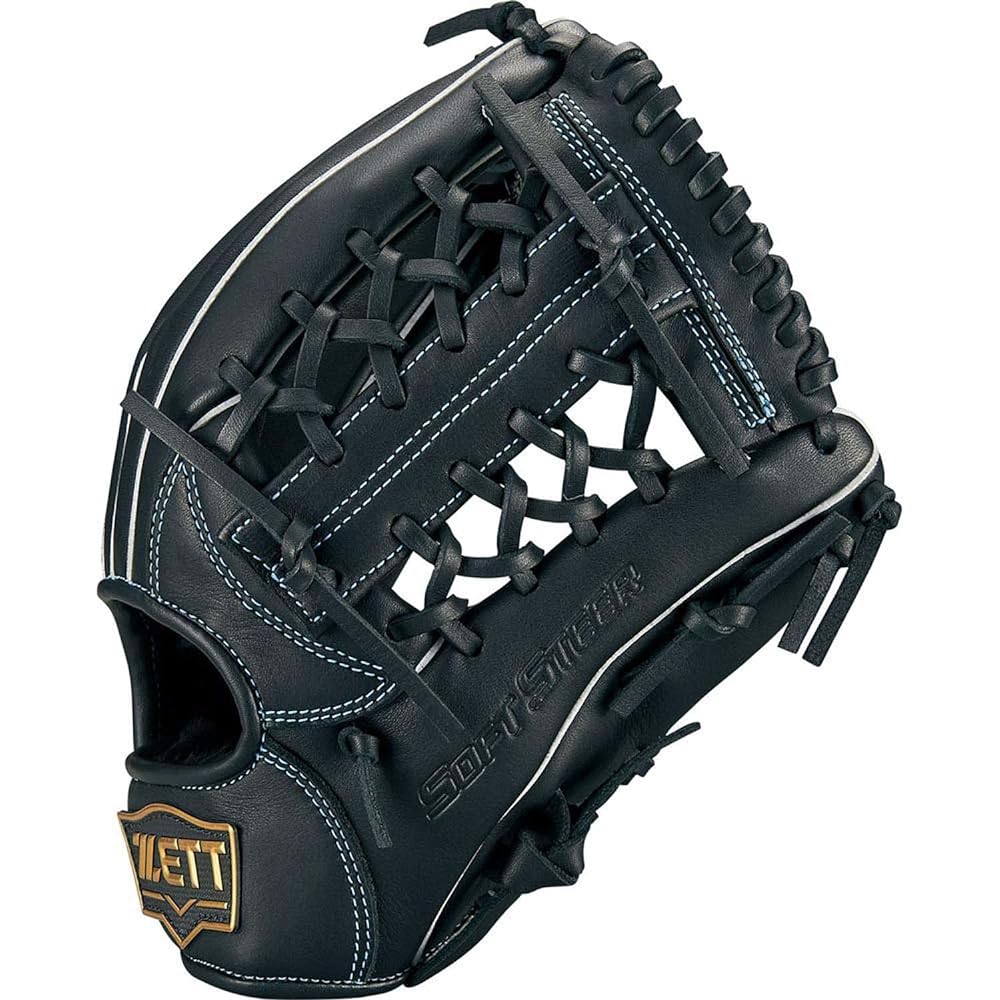 ZETT Boys' Baseball Softball Glove All-Round Soft Steering Right Throw/Left Throw Size: L BJGB74240