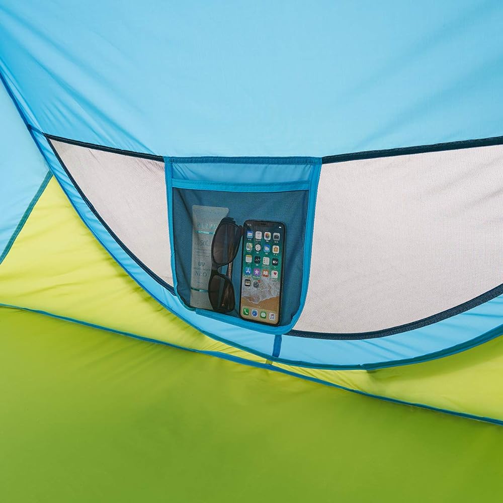 LOGOS ROSY Pop-up Sunshade-BA 71805583 Sky Blue (approx.) Width 235 x Depth 113 x Height 90cm