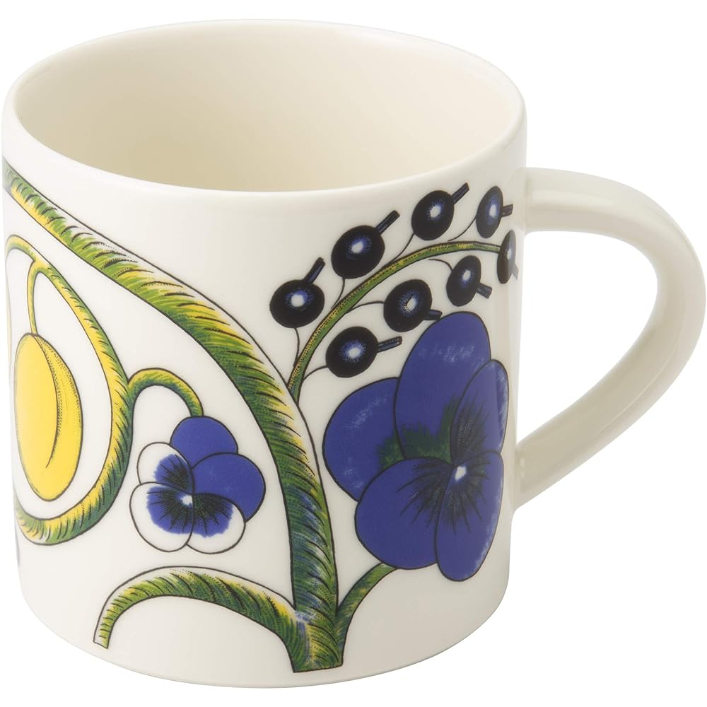 [Regular Imported Product] ARABIA Paratiisi Coffee Cup & Saucer 0.18L/14cm