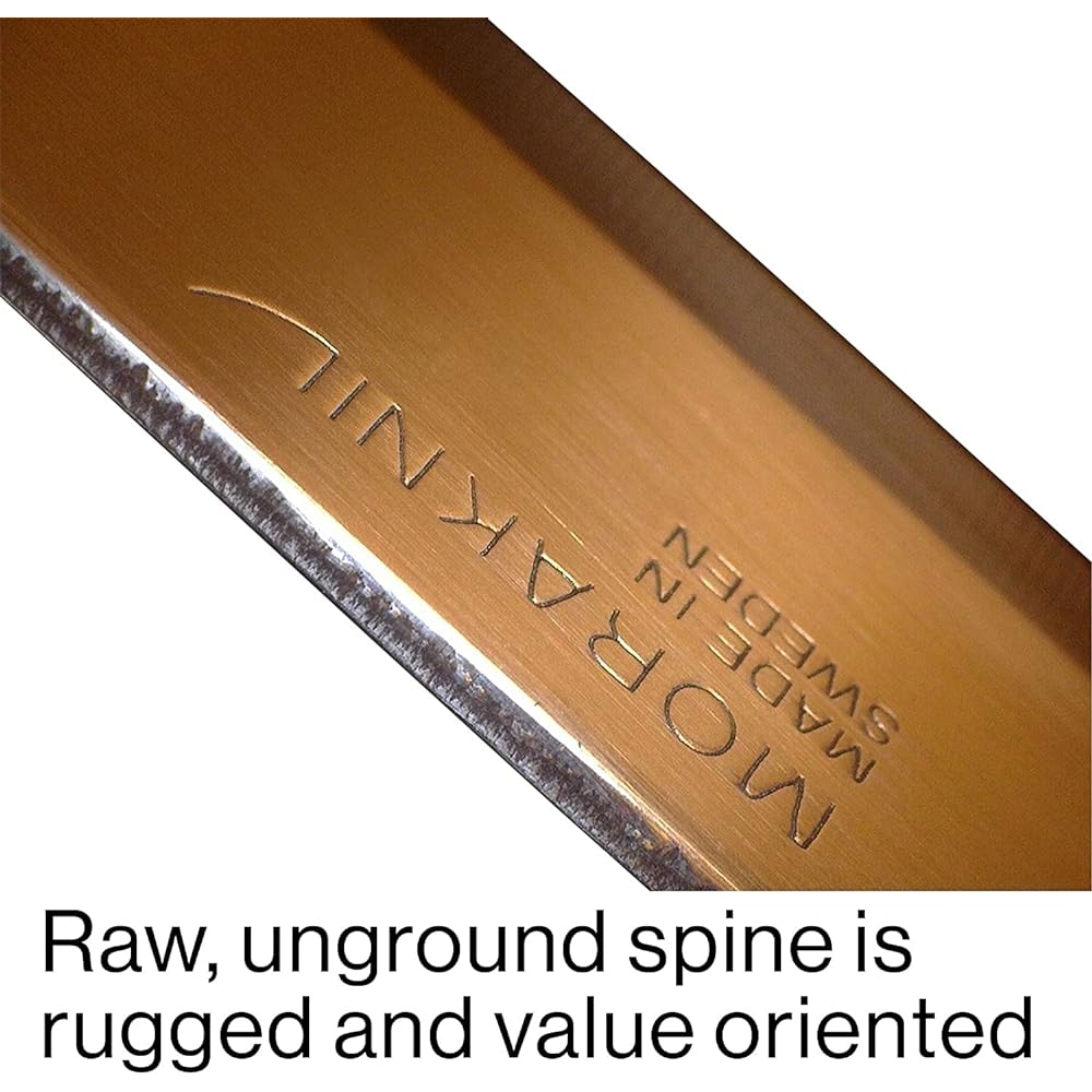 Morakniv Companion Carbon Blade Thickness 2.0mm Camping Knife Outdoor Knife MG (Carbon)