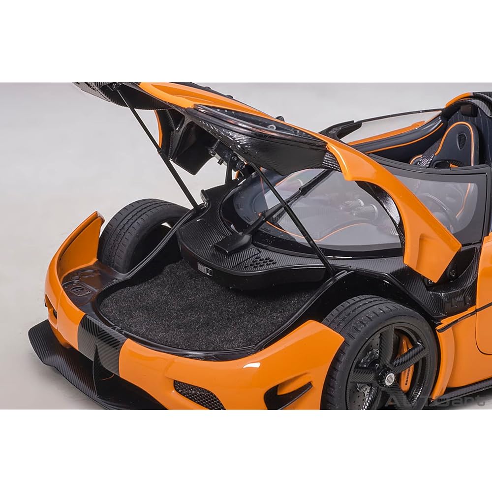 AUTOart 1/18 Koenigsegg Agera RS Orange/Carbon Black Finished Product 79023