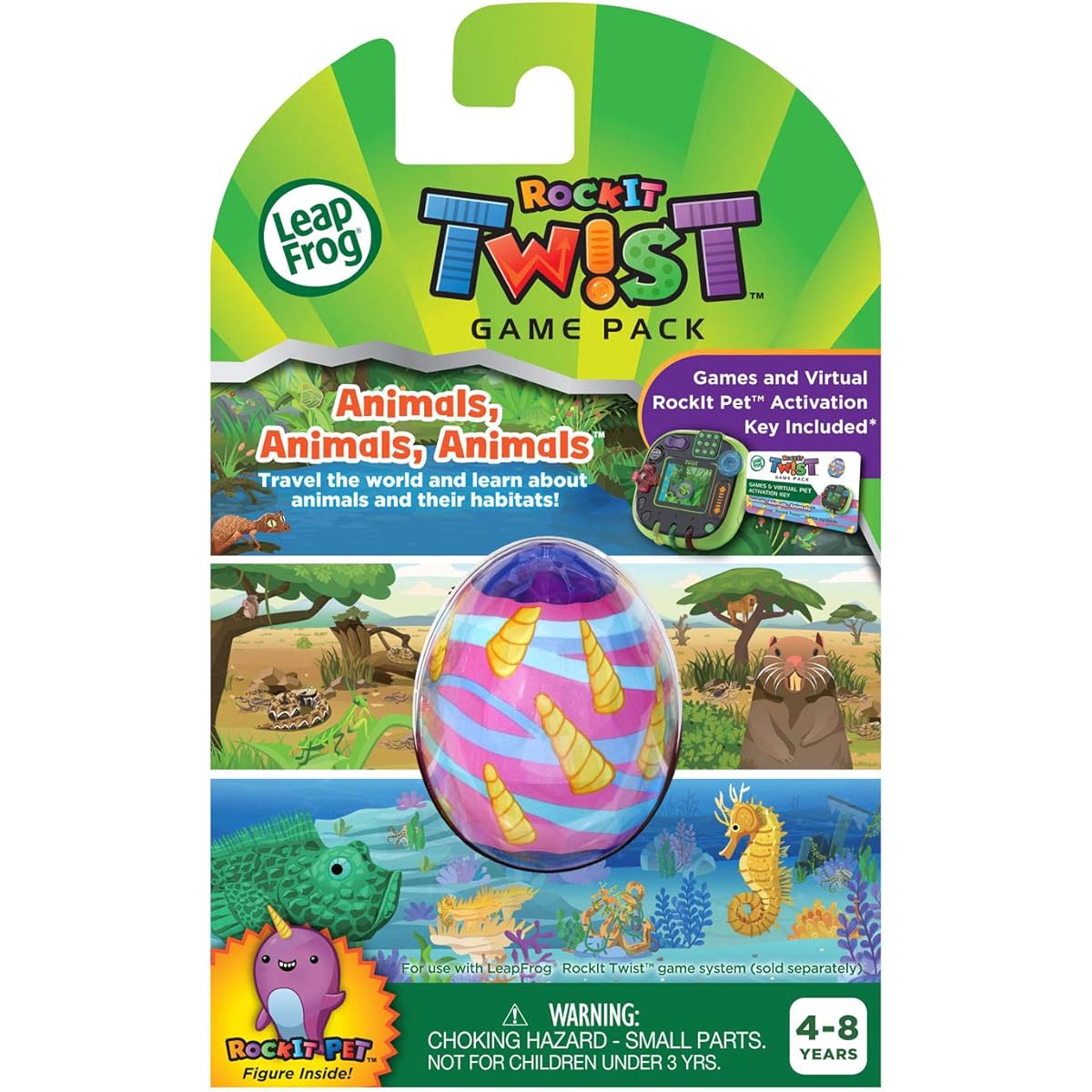 LeapFrog RockIt Twisted Game Pack: Animals, Animals, Animals