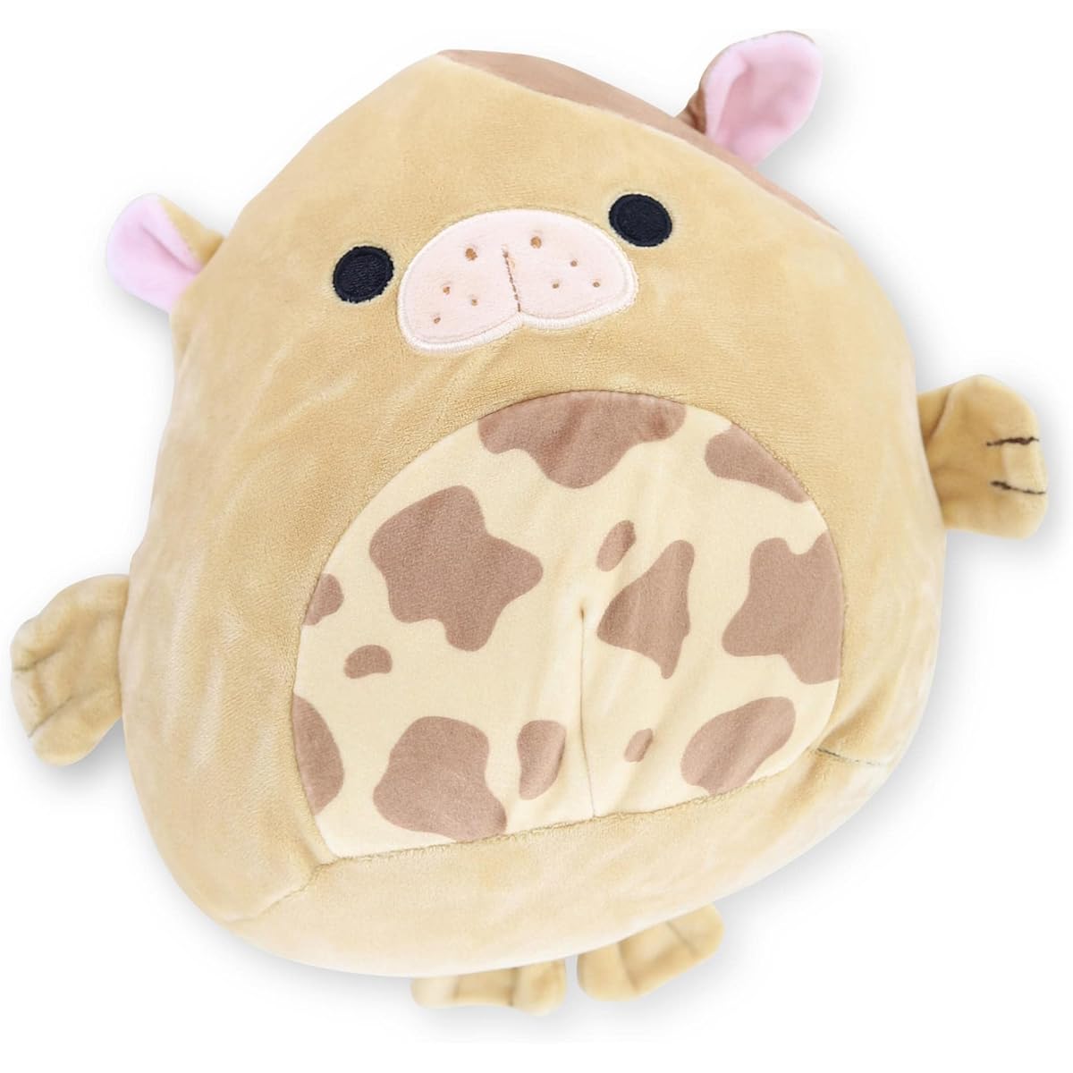 Squishmallow Kellytoy Official Plush Sea Creatures Squad Squishy Soft Stuffed Animal (Bitti "Chocolate Milk" Sea Cow, 8")