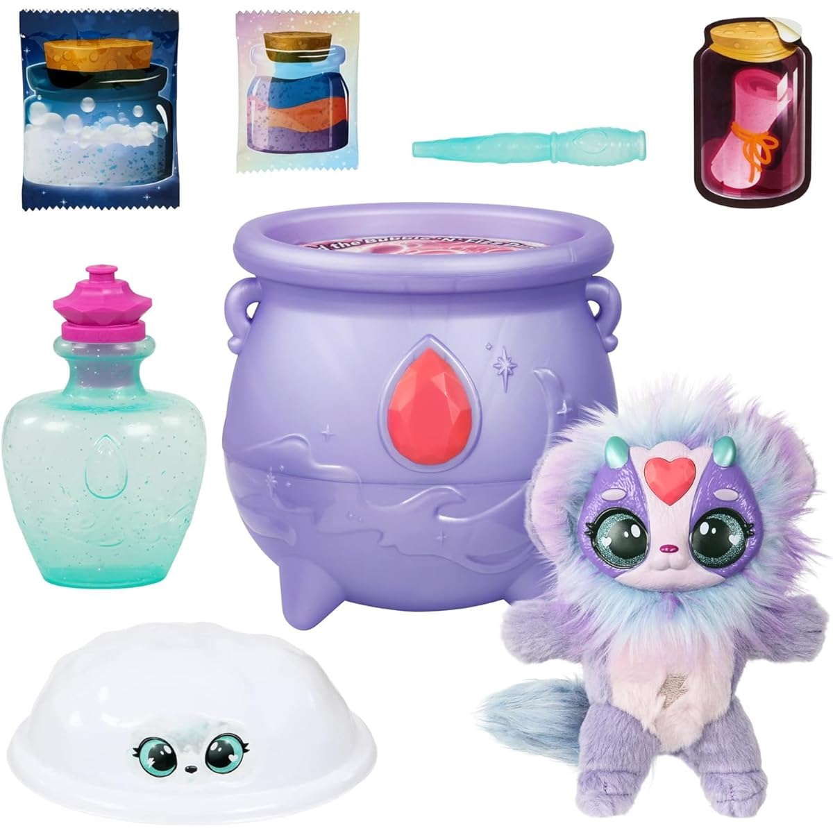 Magic Mixies Cauldron Plush Toy Color Surprise Magic [Parallel Import]