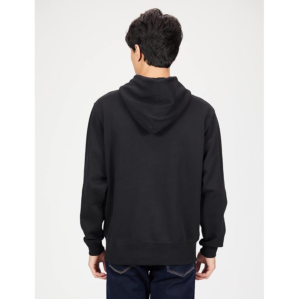 [Indian] Hooded sweatshirt basic zip hoodie head mark logo