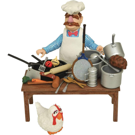 Diamond Select Toys The Muppets Swedish Chef & Food Select Action Figure