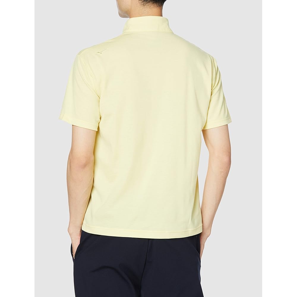 [Mizuno] Outdoor Travel & Walking Wear (Go to) Dry Vector Zip Short Sleeve Shirt B2MA0061 Men's