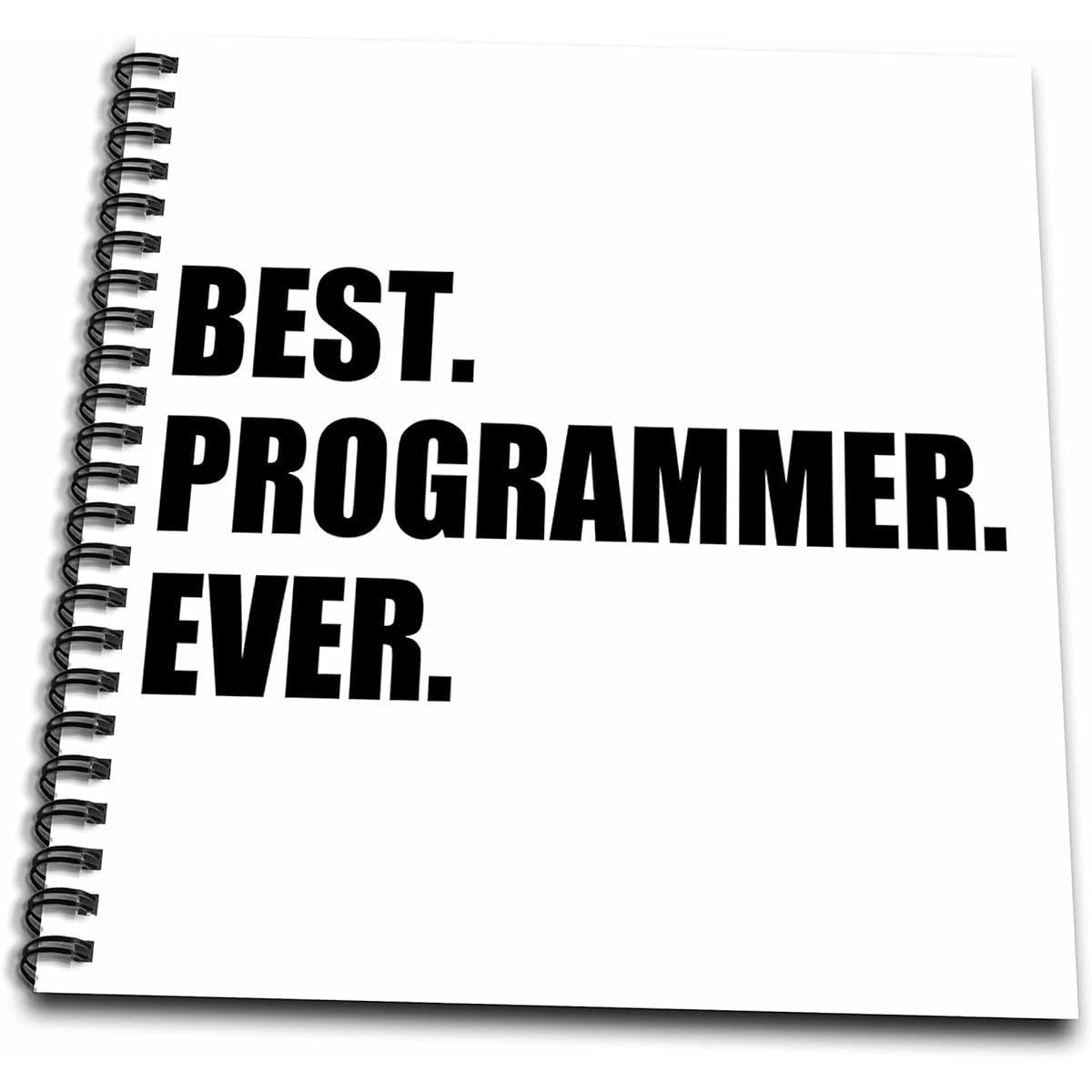 InspirationzStore Typography - Best Programmers, Fun Gift Talented Computer Programming, Text - Drawing Book 8x8 drawing book db_185015_1