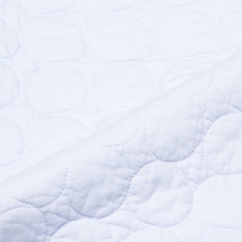 nishikawa [Nishikawa] Water-absorbing bed pad, Blue, Single, Washable, Enhanced water absorption, 100% cotton, Soft, Shrink-resistant PM09800027B