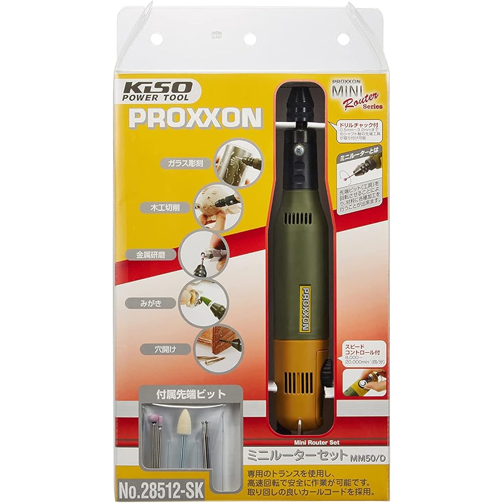 PROXXON Mini Router Set No.28512-SK