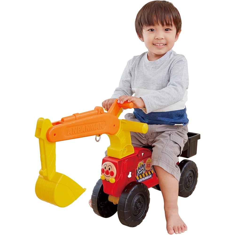 Agatsuma Anpanman Shovel Car & Anpanman Baikinman and Dadandan DokiDokian Punch! [Set Purchase]