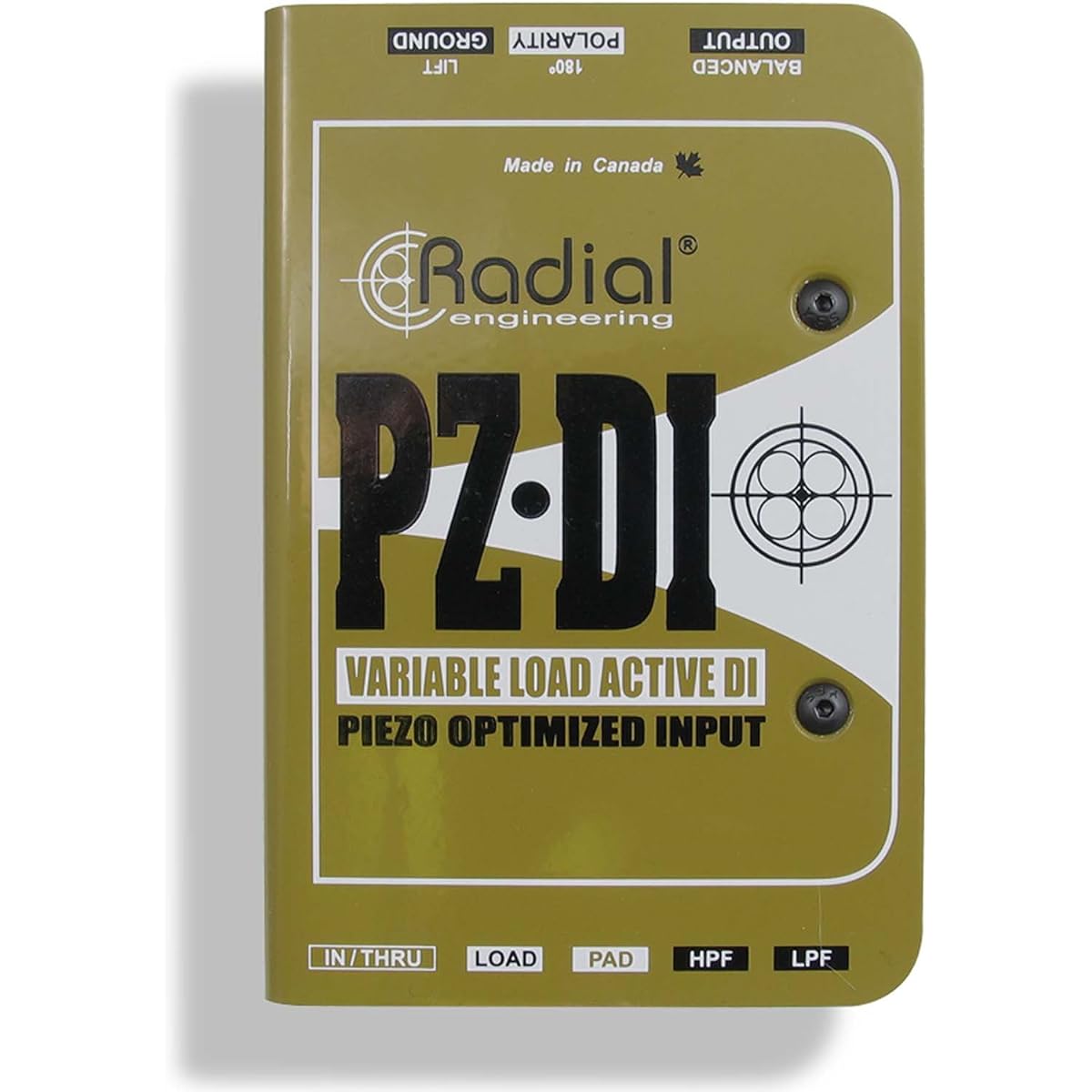 Radial PZ-DI Piezo PU Compatible DI Box [Official Japanese Import]