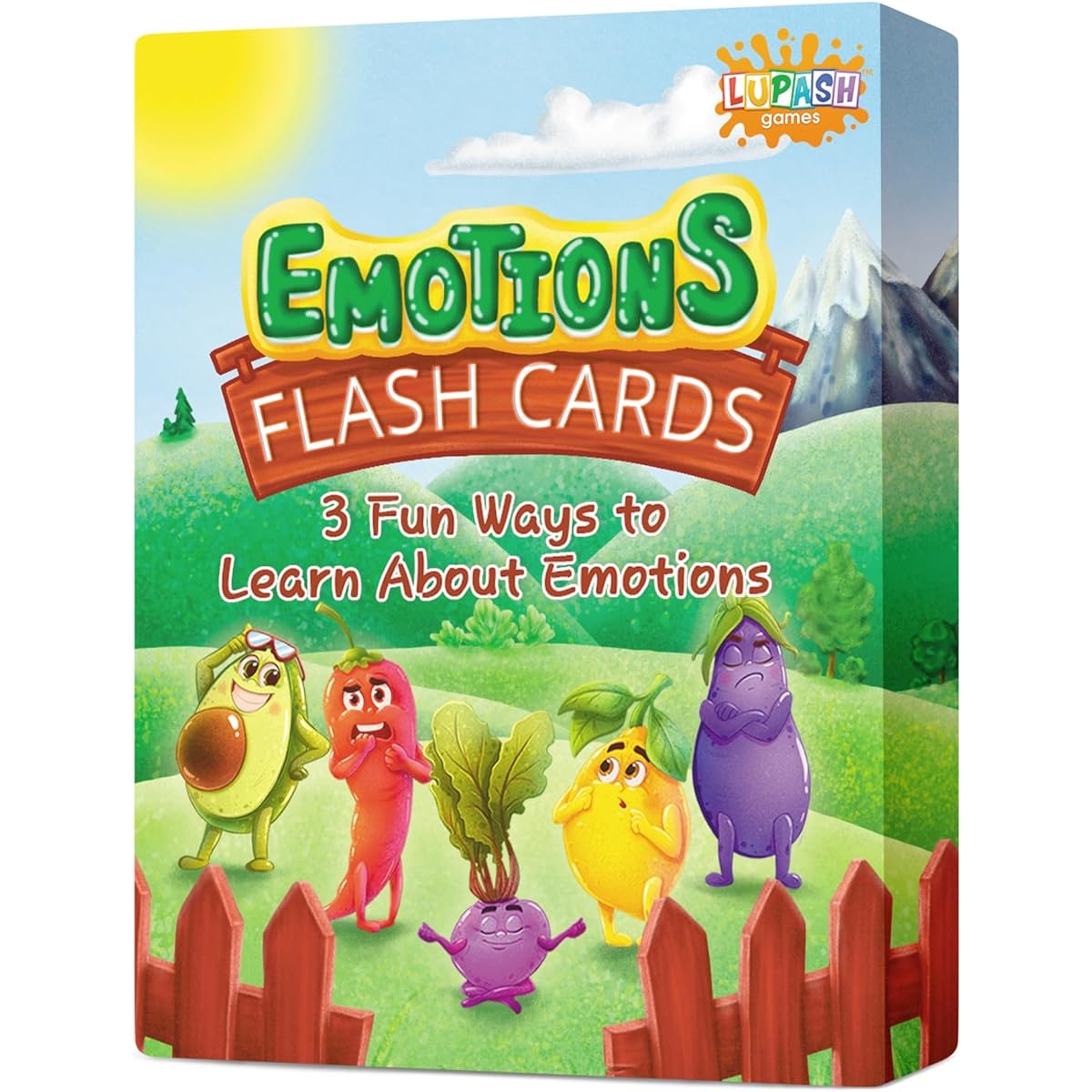 Emotions Cards for Kids - Emotions Flash Cards Help Develop Social Skills - Therapeutic Feelings Cards Game Develop Emotional Intelligence - Preschool Emotions Learning Cards for Autism/ADHD/Special Needs