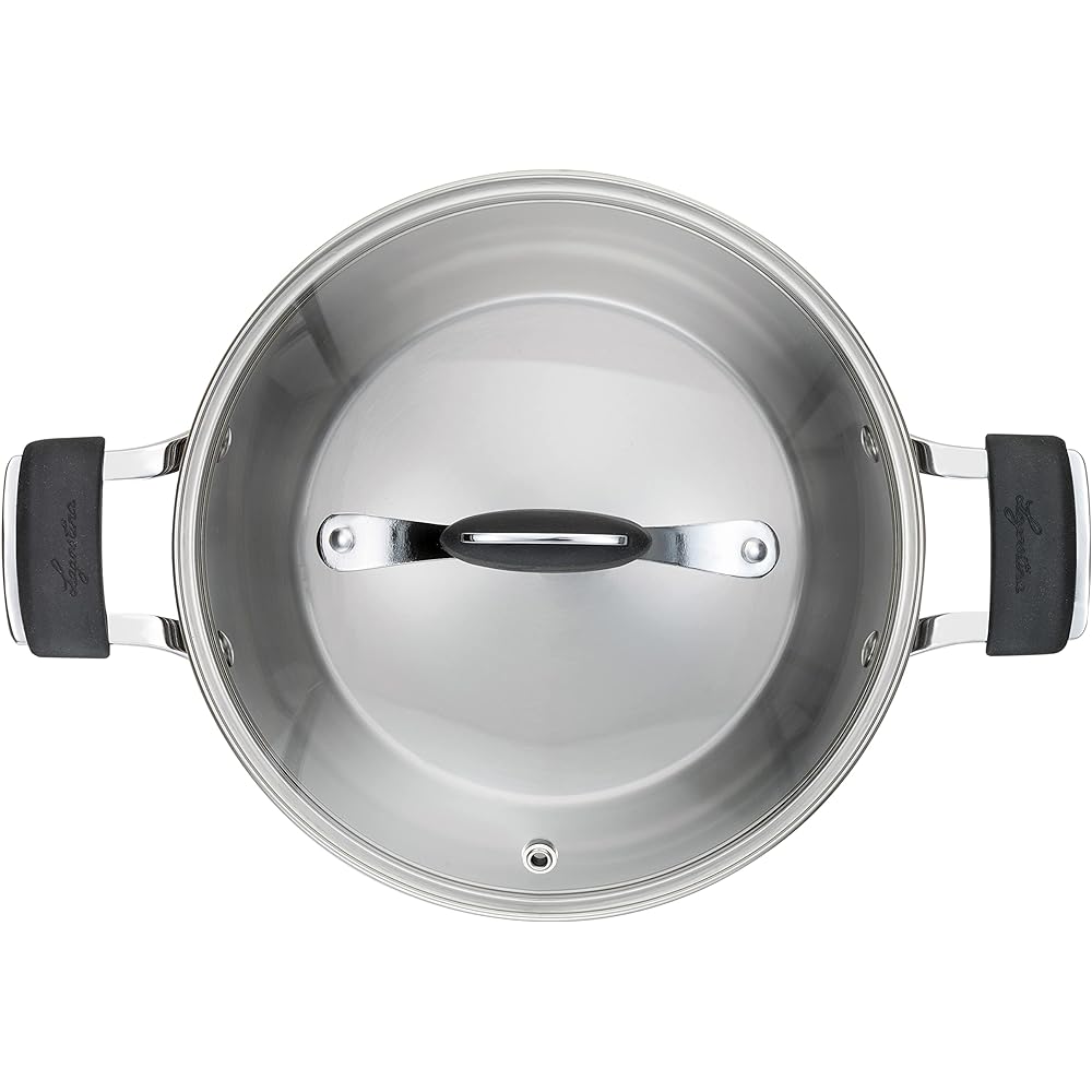 Lagostina Two-handled pot stock pot "Templar" IH compatible 22cm 012895020522