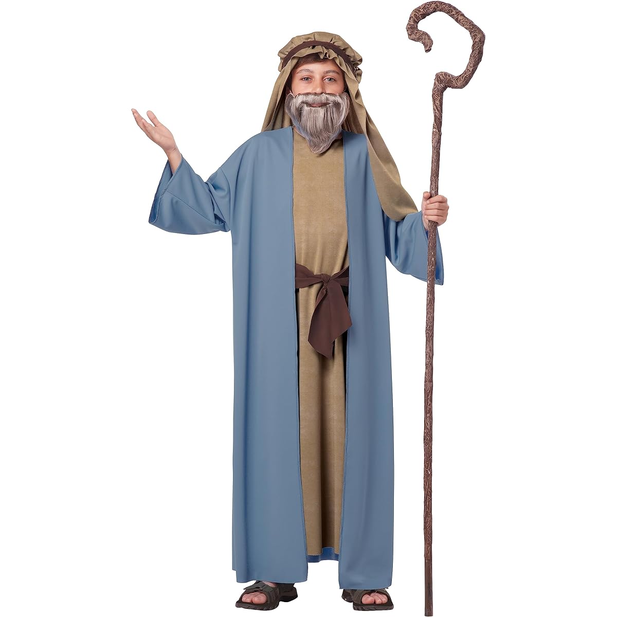 (Large/X-Large, One Color) - California Costumes Herdsman/Noah Boy Costume, One Colour, Large/X-Large