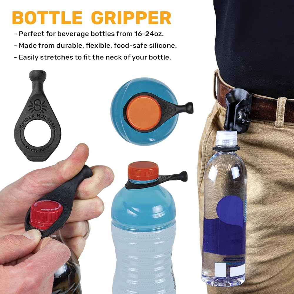 Spider Lifestyle Kit - Carry your water bottle and keys somewhere convenient.