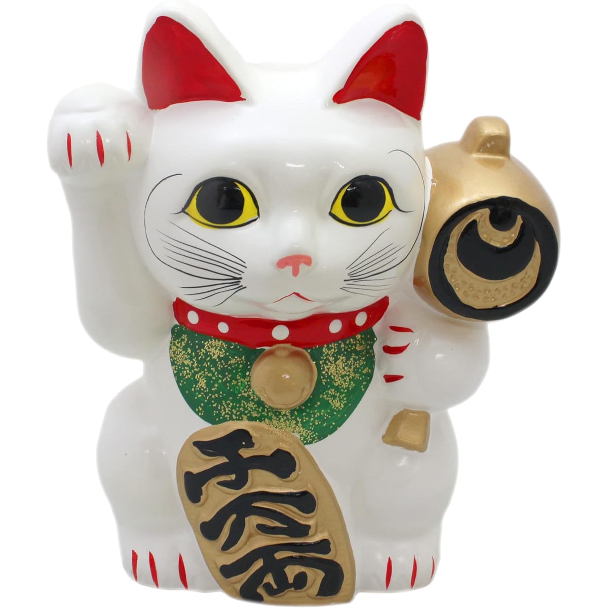 Castle Enterprise Craftsman House Lucky Cat (Large) Piggy Bank