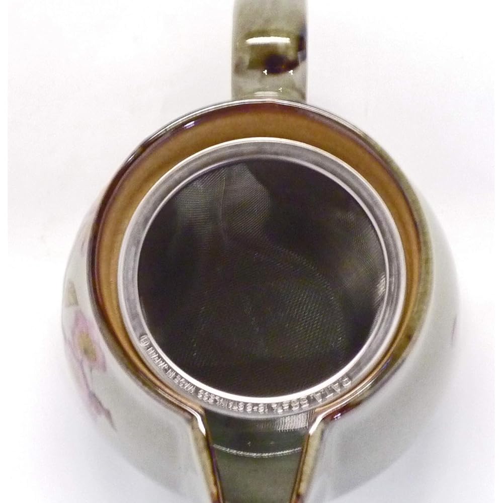 Kutani ware teapot for left-handed people [teapot/teapot] Small Somei Yoshino [back picture]