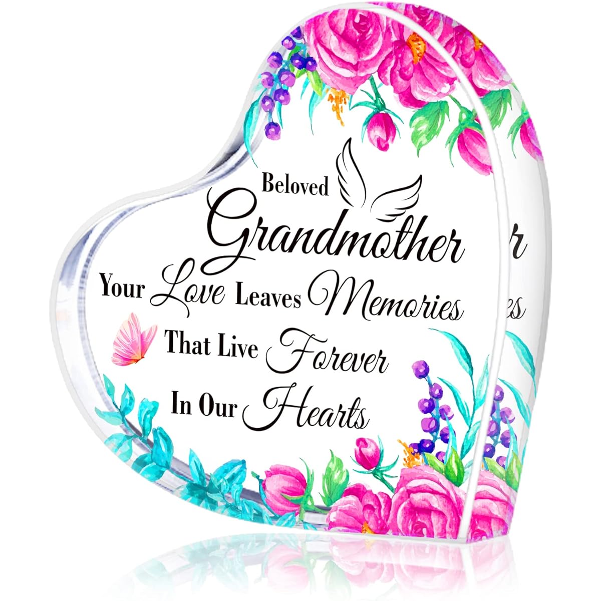WhatSign Memorial Gifts for Grandmother Loss Keepsakes & Paperweights Sympathy Gifts for Grandmother Losing a Grandmother Sympathy Gifts for Grandmother