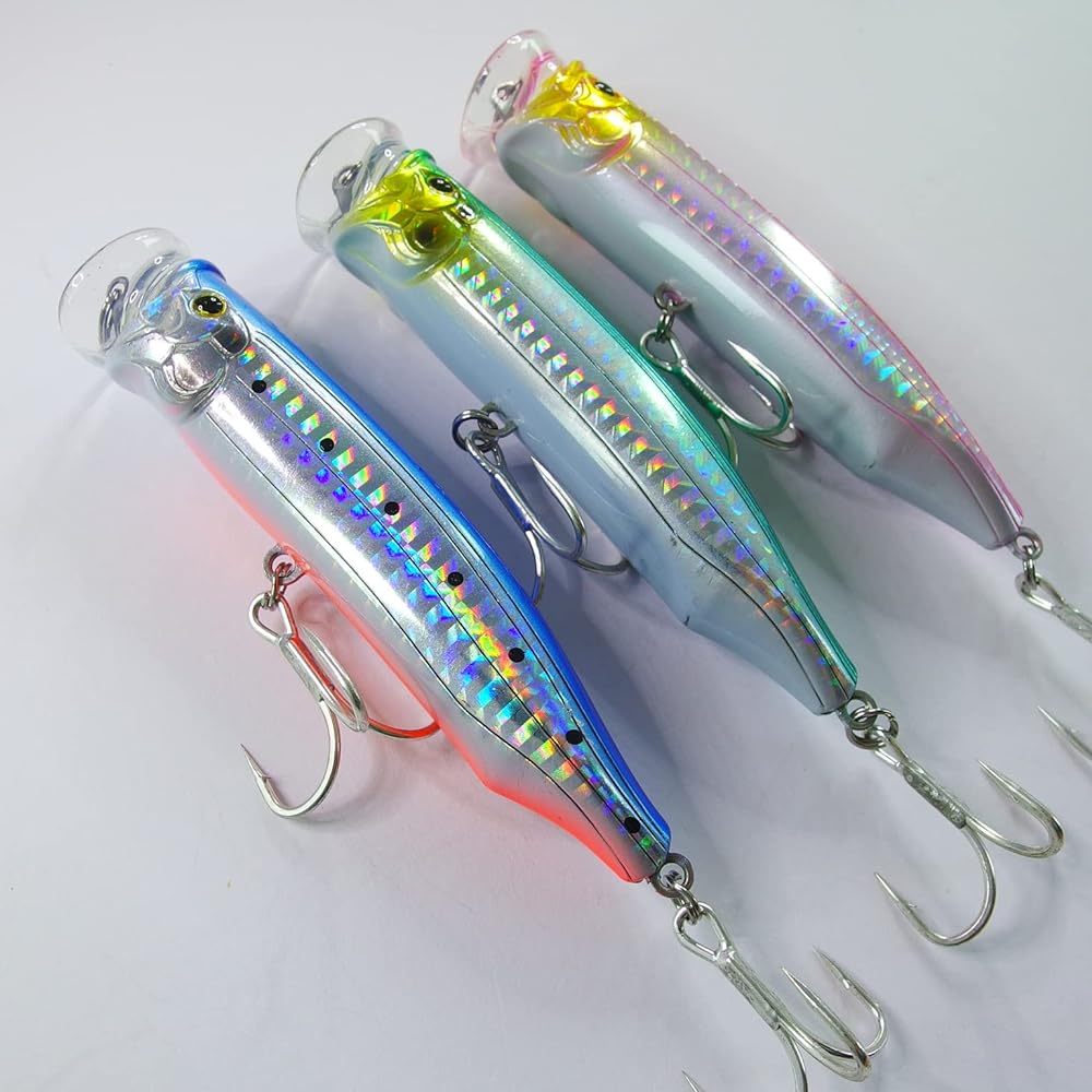 [Momo Lure] Momo Lure Ultima Popper 100 120 150 Laser cut through wire Yellowtail Hiramasa Blue fish compatible