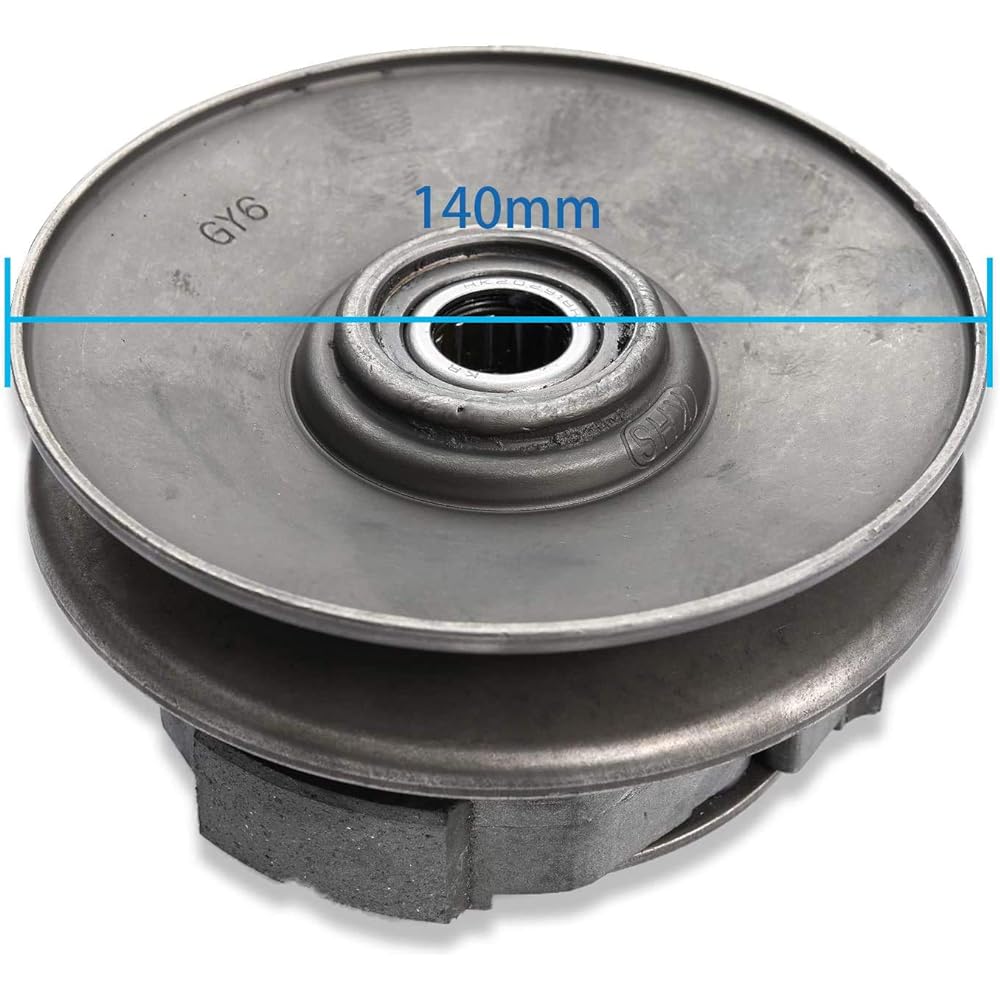 CLEO Clutch Assembly Rear Clutch for GY6 125cc 150cc 4 Stroke Engine Scooter ATV Taotao Roketa Sunl