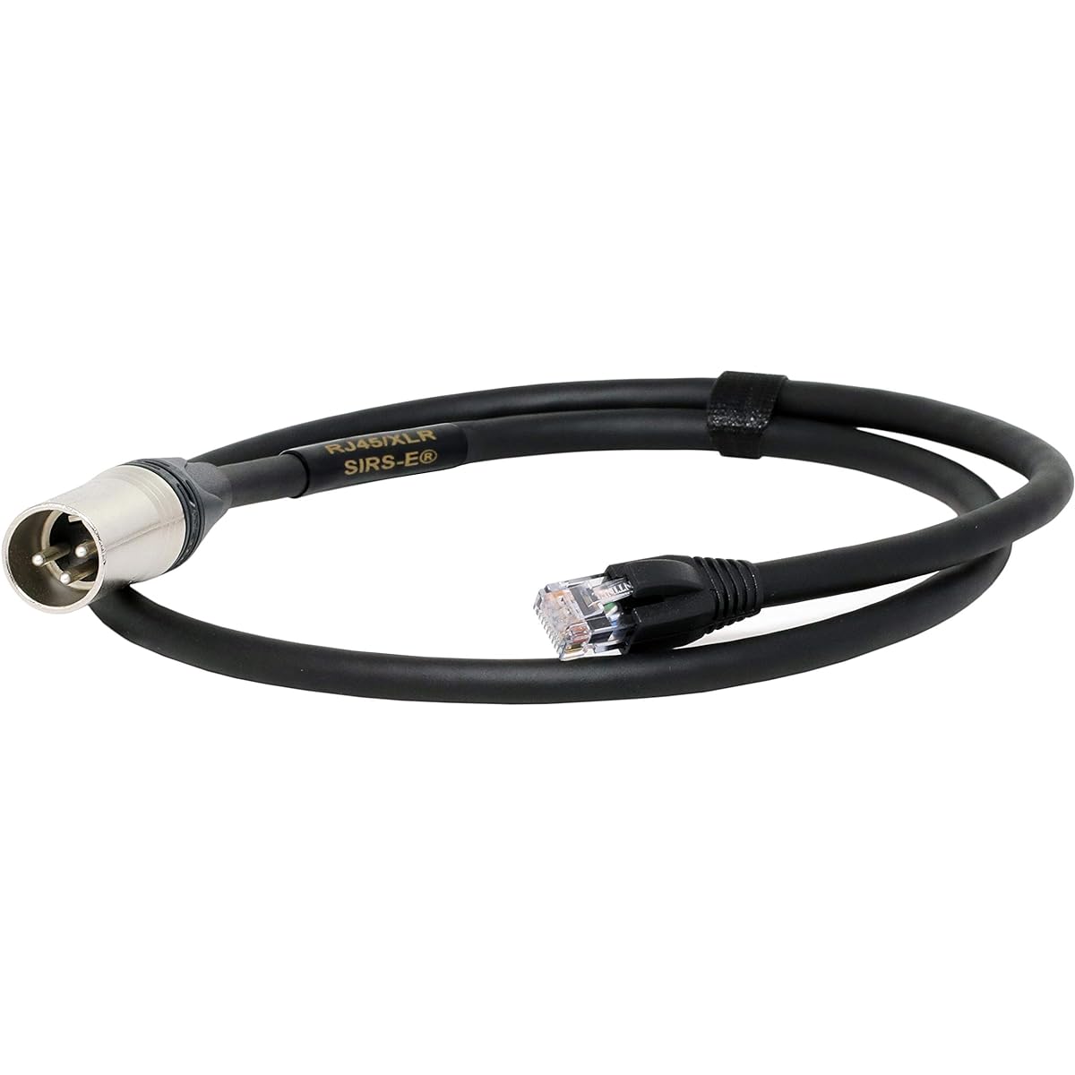SIRS-E DMX XLR 3 Pin Male to RJ45 Male 3ft Cable Adapter LED Lighting for DMX512 Decoder