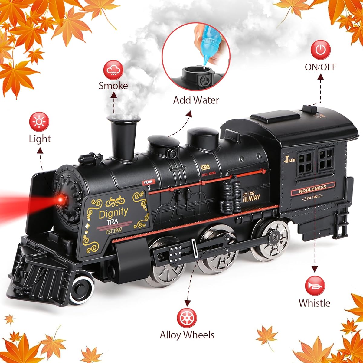 Hot Bee Alloy Train Set with Tracks