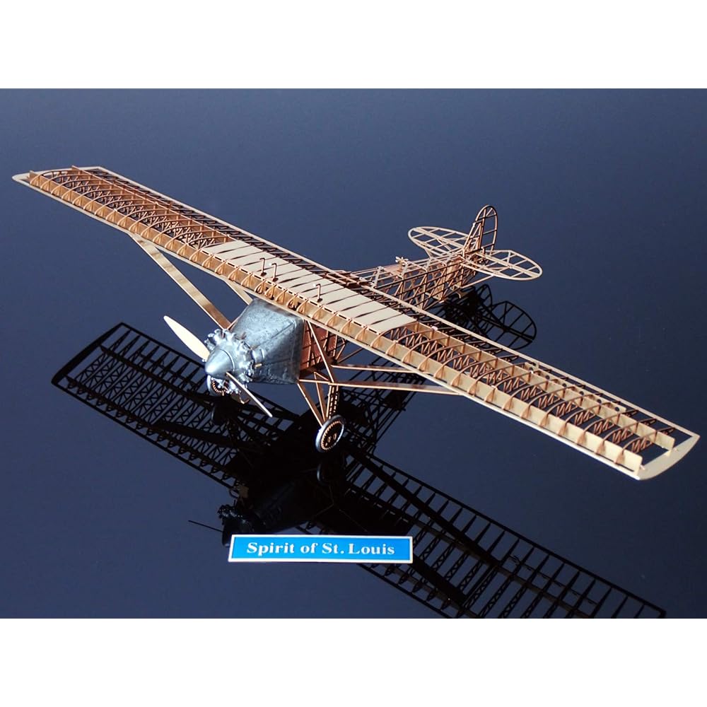 Aerobase A002 Micro Museum Series 1/72 Spirit of St. Louis Lindbergh Transatlantic Brass Etched Metal Model