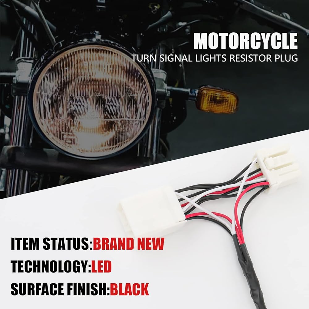 Equalizer Load Resistor Stabilizer Plug and Play Harley Motorcycle LED Turn Signal Light