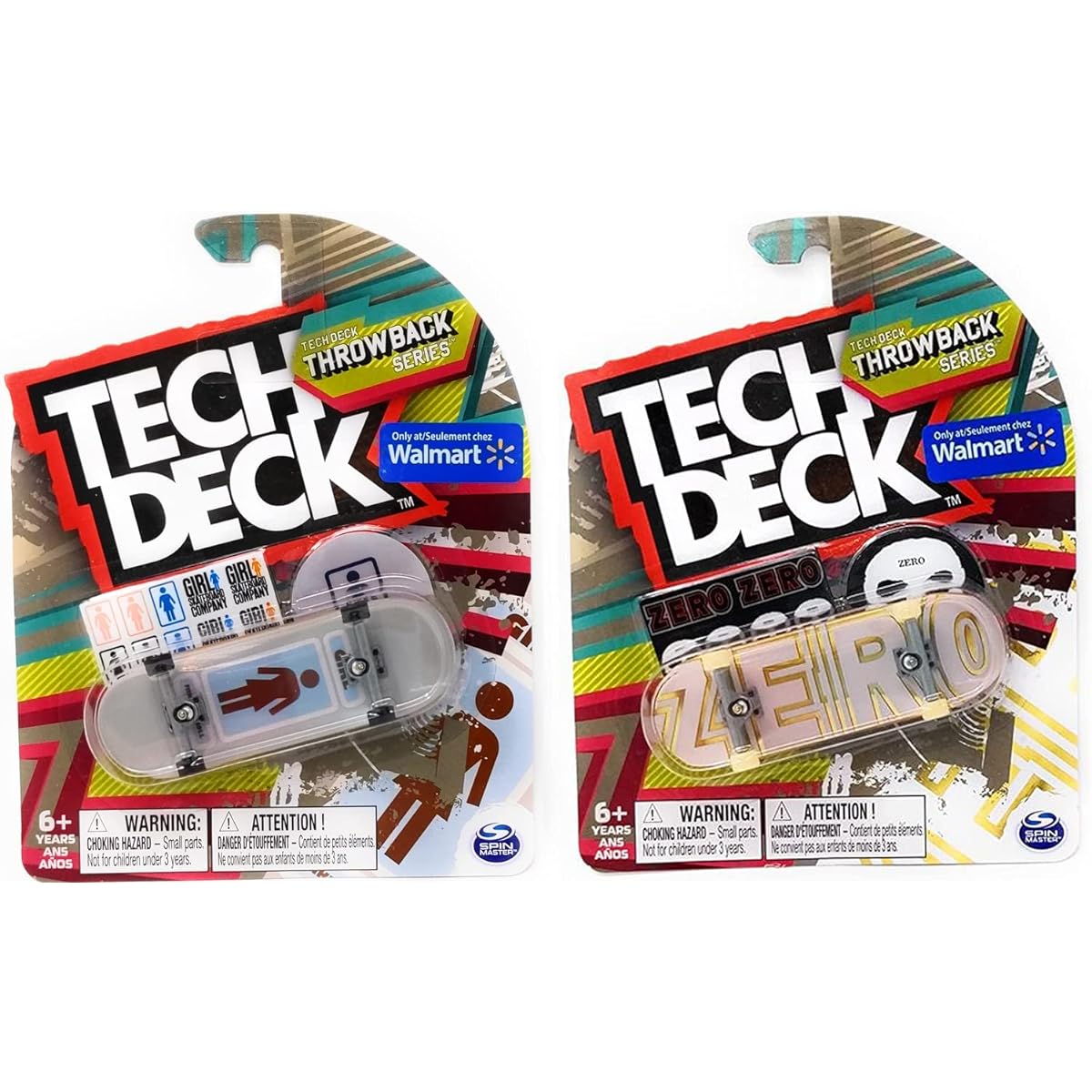 Deck SK8 World Edition Sk8shop Bonus Pack Deluxe 6 Pack Series Board Set Street Hits Skateboards Stunt Fingerboards Sonic Pack Rare Graphics + Logos & Rad Skater Decals 7 Designs 2 Items