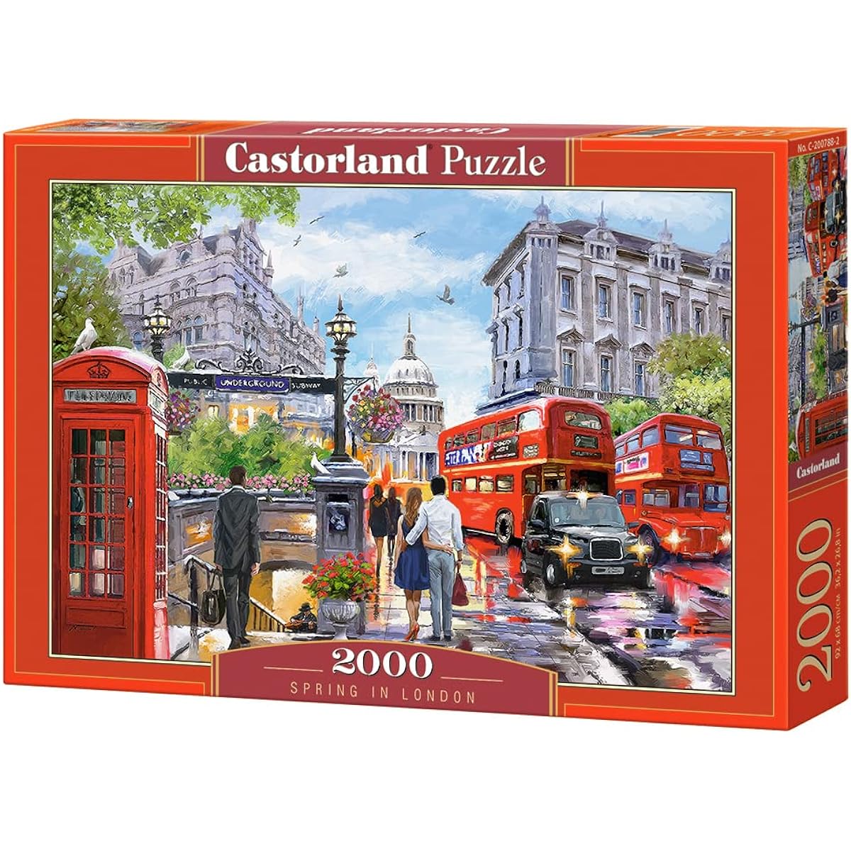 Castorland C-200788 London Spring 2000 Piece Jigsaw Puzzle