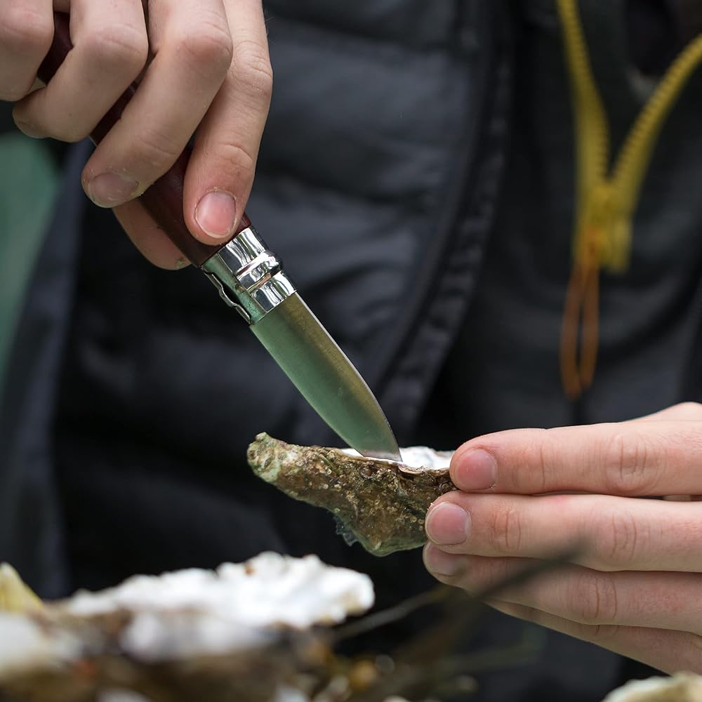 OPINEL Oyster Knife Oyster Knife Clam Shell Knife Blade Length 6.5cm Total Length 18.5cm Oyster & 001681