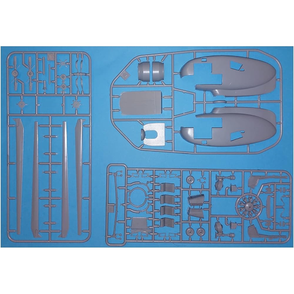 Micromil 1/48 US Navy Bendix Model J (AMP Brand) Plastic Model MKRAMP48-021 Molding Color