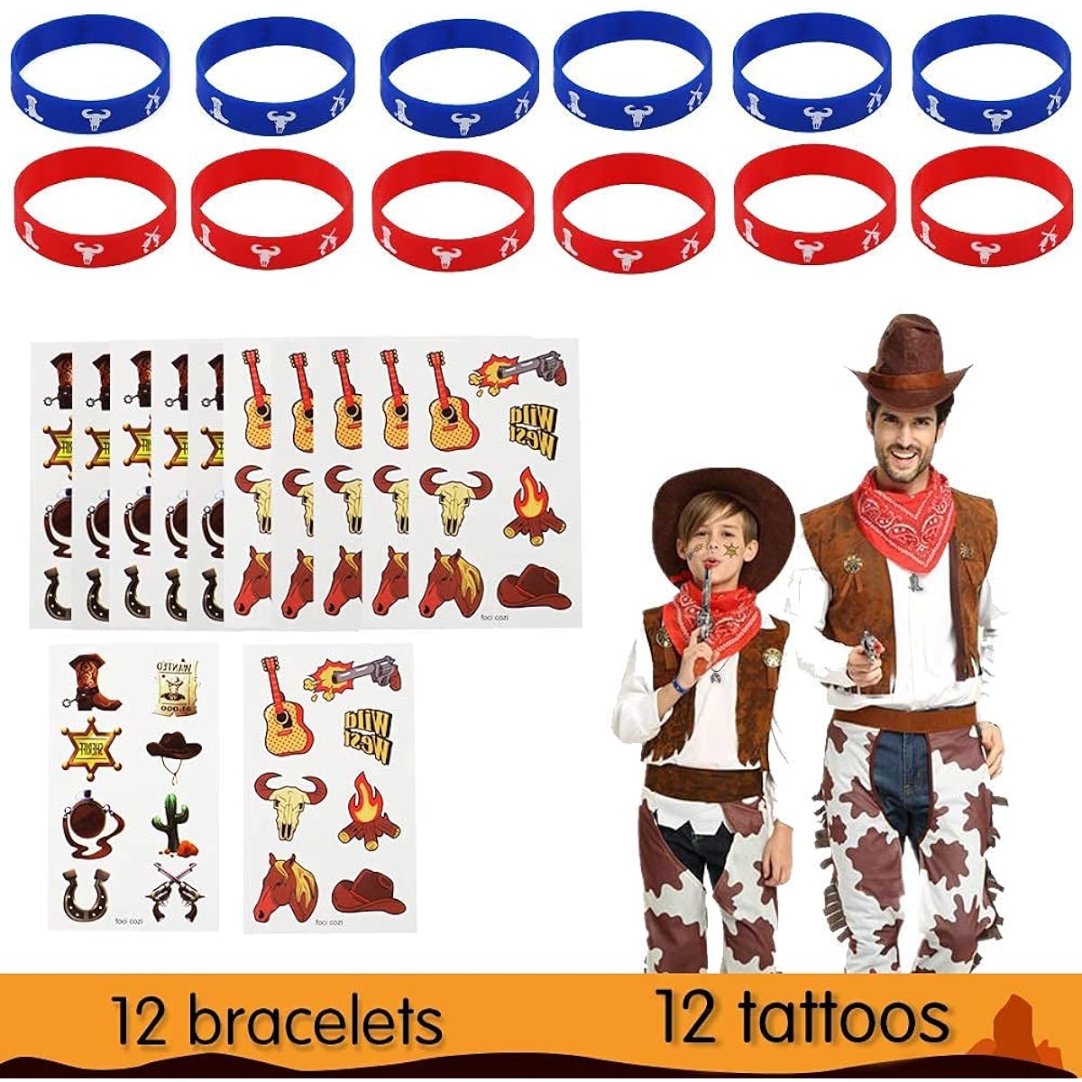 West Cowboy Party Favors