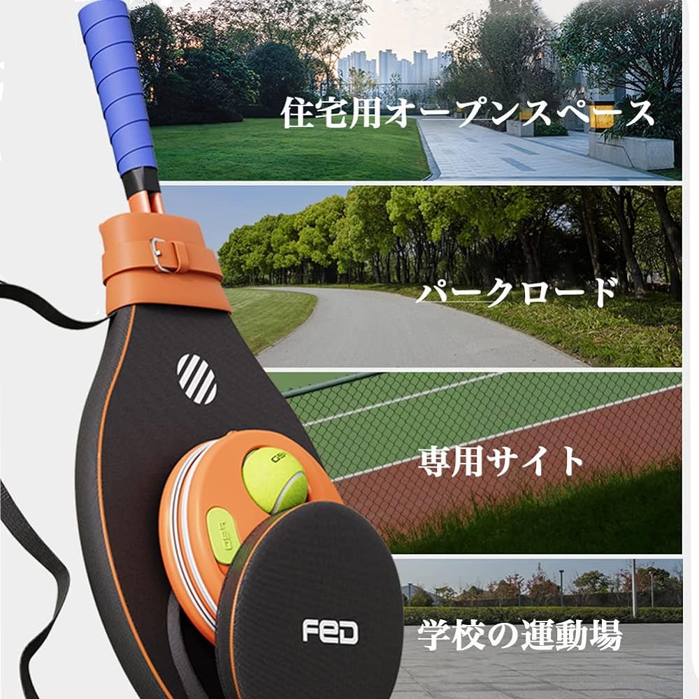 cukulife tennis trainer set tennis practice equipment perfect for solo tennis practice! Solo Tennis Trainer with Backpack for Tennis Racket, Racket + 2 Balls + Elastic Straps + Base for Adults, Children and Beginners