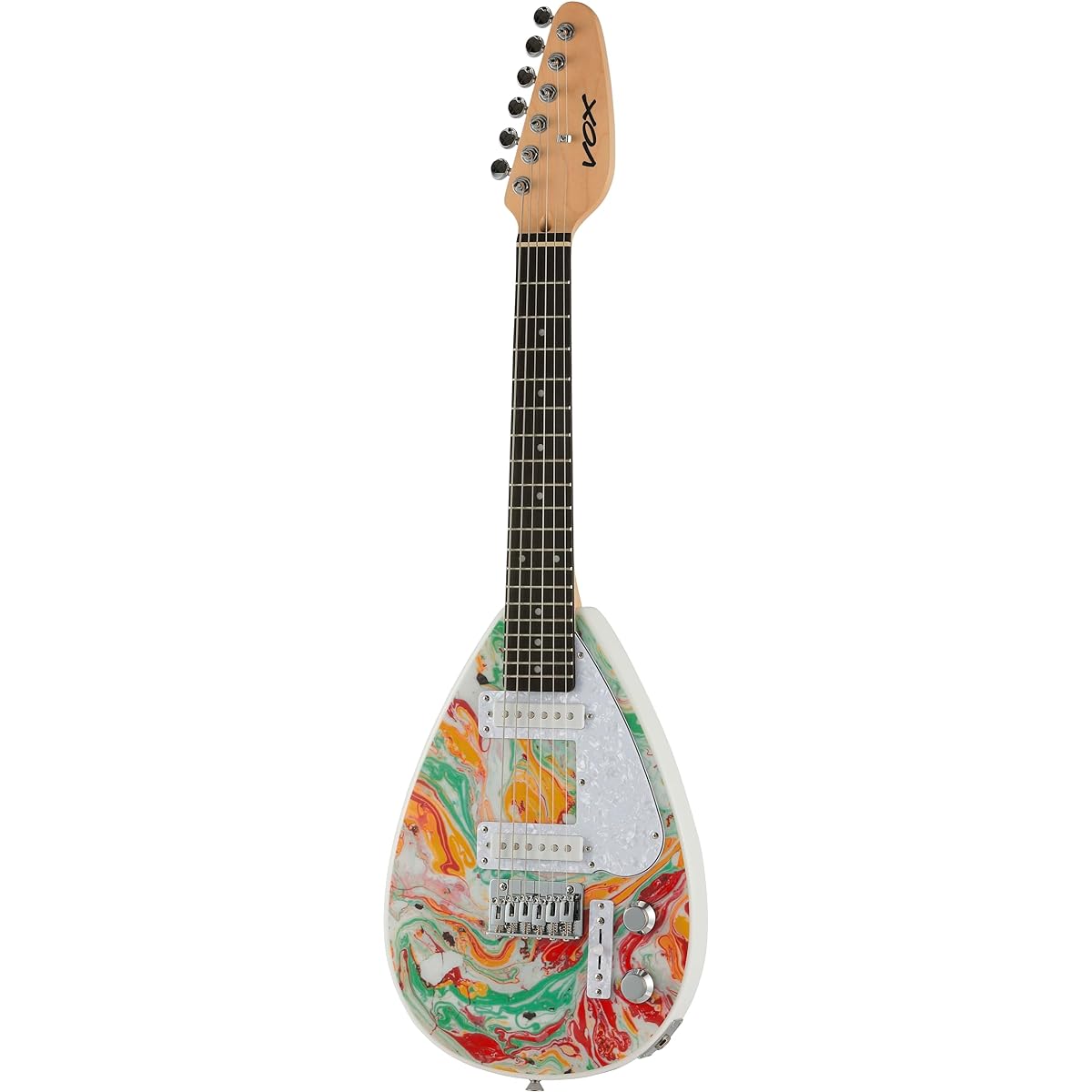 VOX MARK III mini short scale lightweight compact mini guitar marble