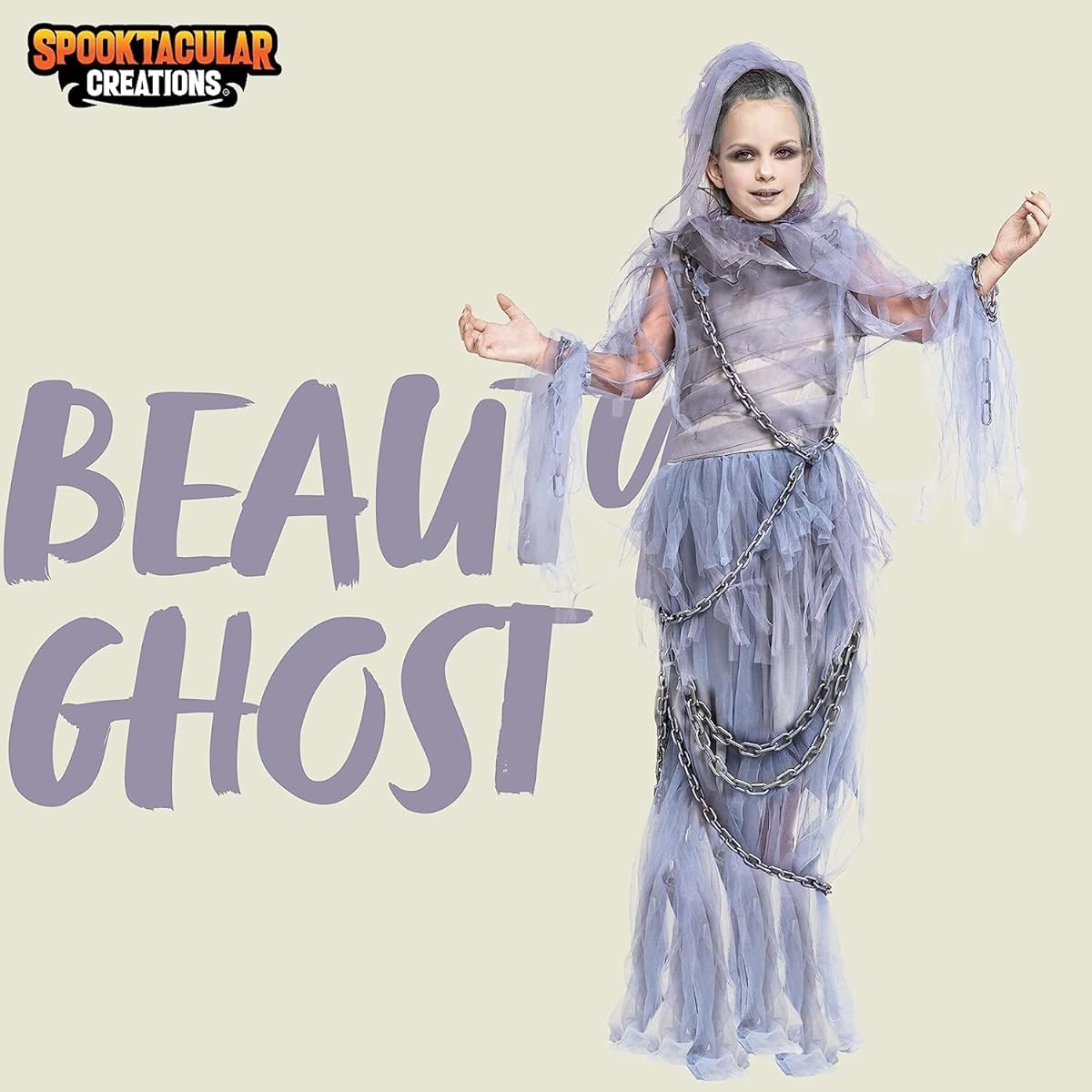 Spooktacular Creations Haunted Beauty Ghost Girl Costume