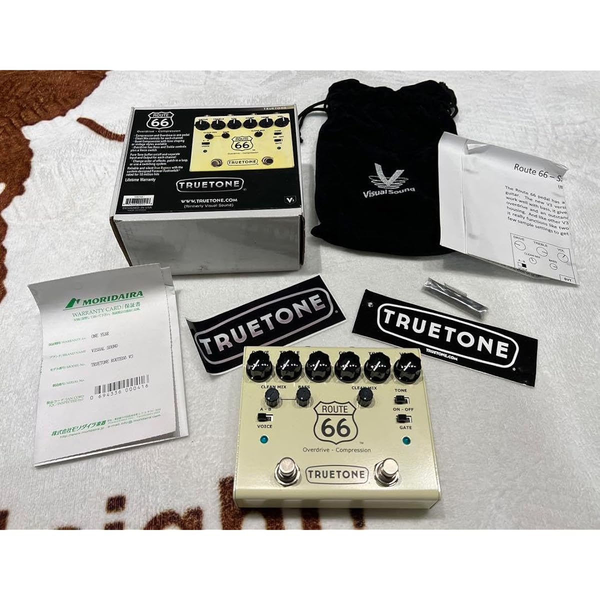 Truetone V3 Route 66 Overdrive Compressor