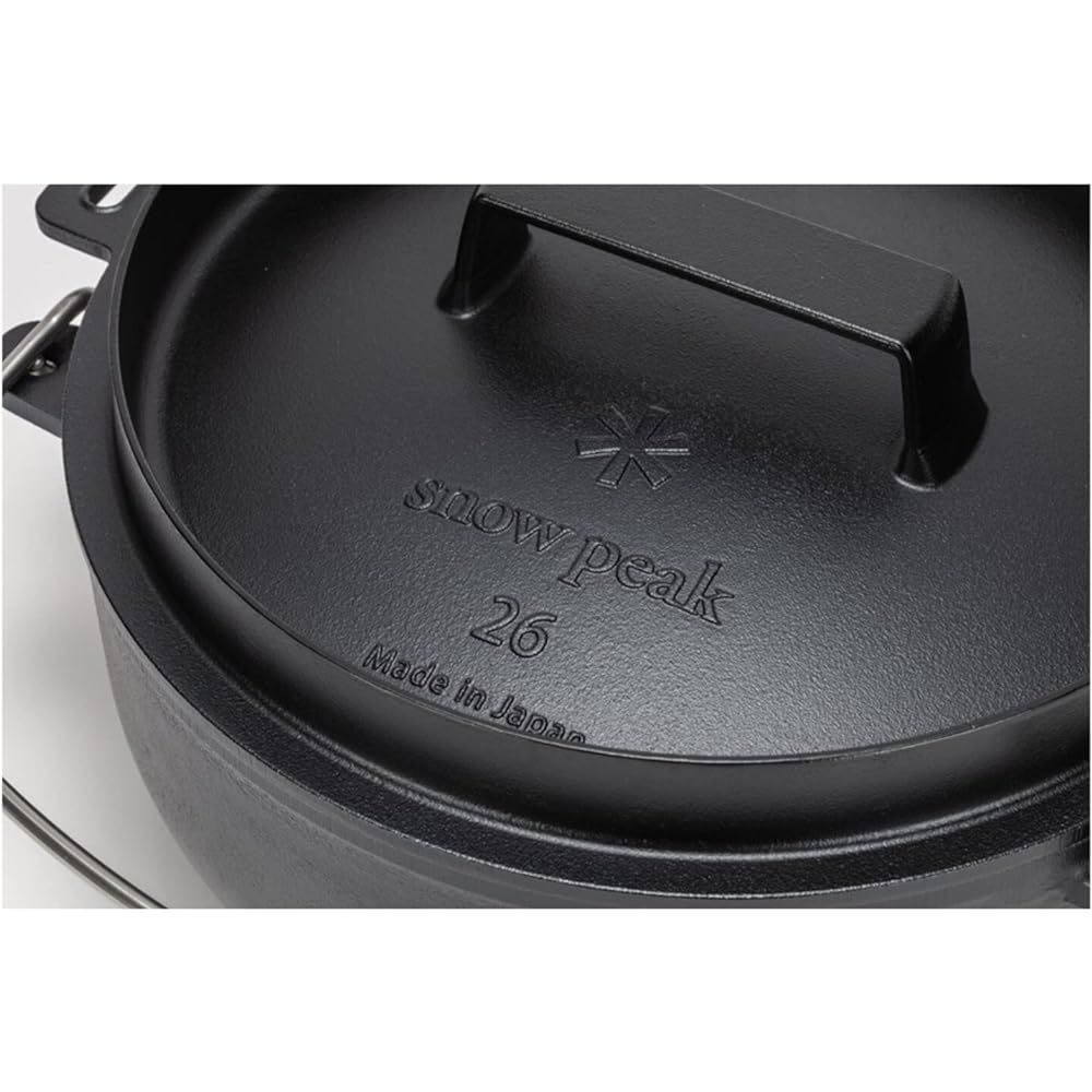 Snow Peak Watetsu Dutch Oven 26 CS-520