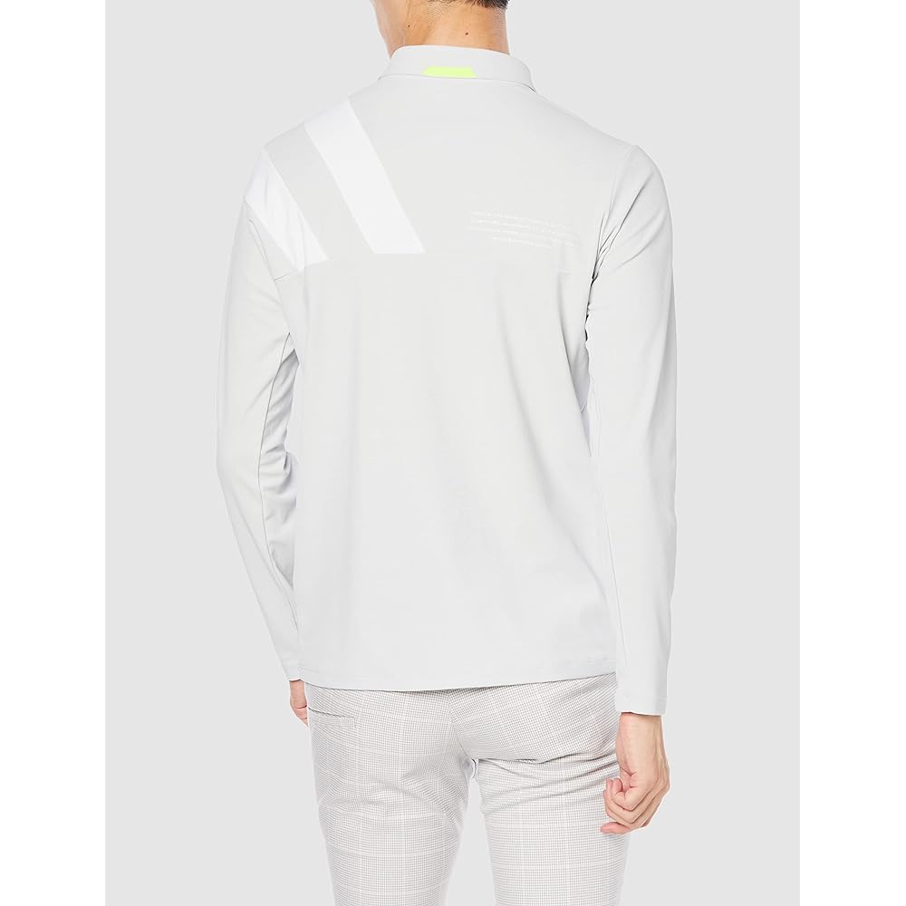 [Le Coq Sportif] 22 Fall/Winter Model Golf Long Sleeve Shirt [RIJOUME] Sweat Absorbent Quick Drying Stretch UPF15 ECO Men's