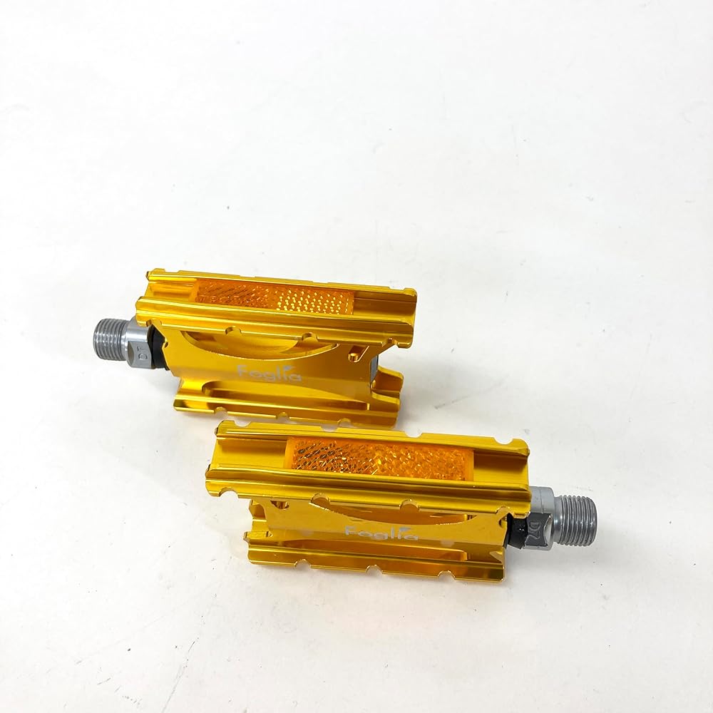 FOGLIA Pedal Gold/Red/Blue Bicycle LU-C16